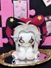 Anime Der verrückte Zirkus Pierrot Langohren Hut 20cm Sitzende Haltung Figuren Kissen Weicher Körper Maskottchen Plüschtiere Kissen Sofakissen