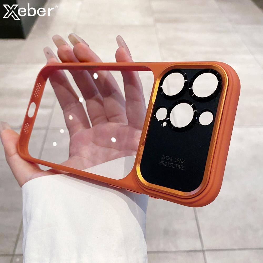 Camera Protection Transparent Phone Case iPhone 17 Pro Max 16 15 14 Air Crystal Clear Acrylic Business Shockproof Bumper Cover