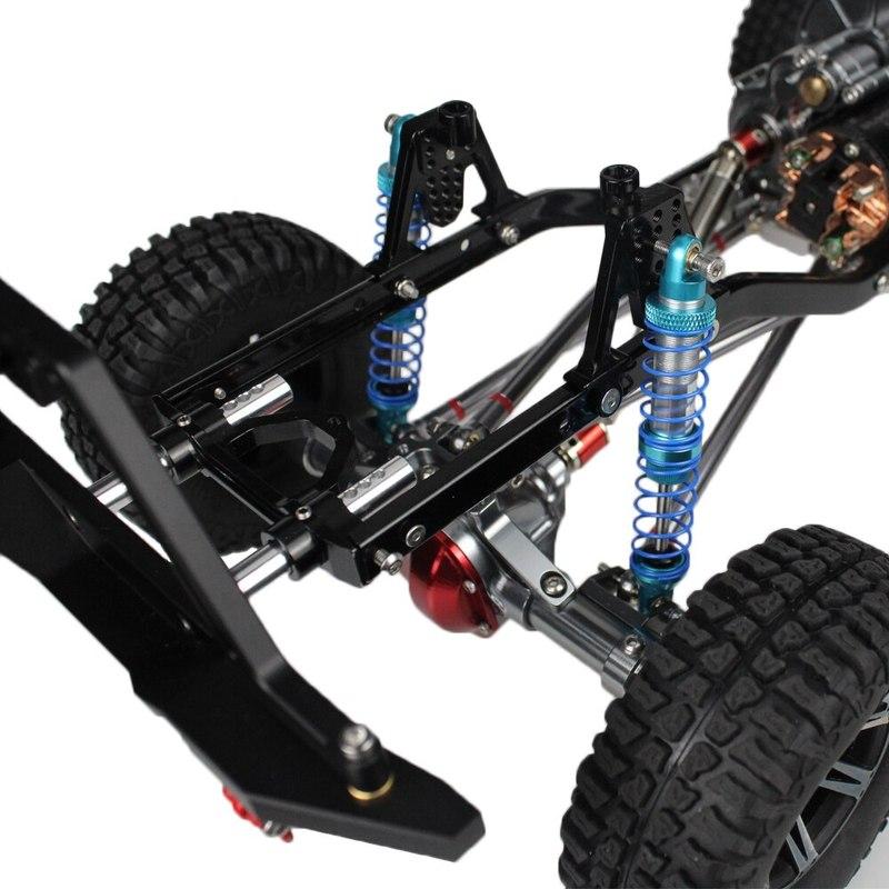 2Pcs Metal Shock Oil Damper Suitable for 1/10 Remote Control Crawler Vehicle Axial SCX10 90046 AXI03007 TRX4 TRX6 Upgrade Parts