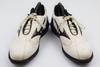 Mizuno Golf Shoes 25 White Black Leather Low Rebound Insole(USED)