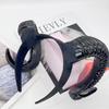 Übertriebene Simulation von Hörnern Halloween Kopfschmuck Teufelshörner Persönlichkeit Verkleidungs-Requisiten Dunkle Cosplay-Accessoires Damen P49