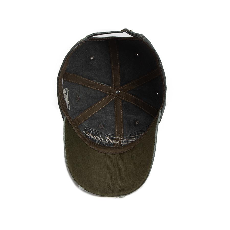 1985 Cappellino da Baseball Strappato Ricamato Lavato Usurato Toppa Regolabile Cappellino da Papà Vintage Leggero Protezione Solare Cappellino Sportivo