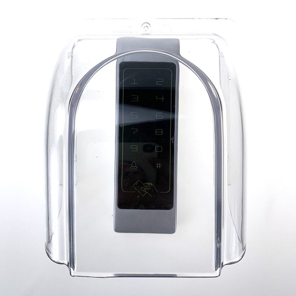 1Pcs 86 Type Door Keypad Cover Chime Button Doorbell Protective Cover  For Wireless Doorbell