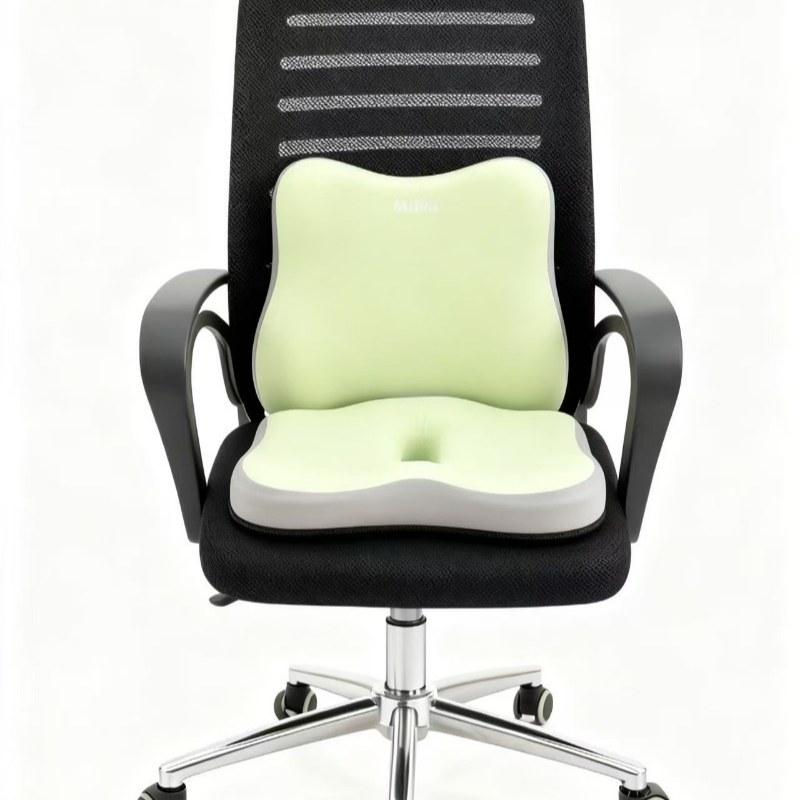 Seat Cushion Ergonomically Designed Memory Sponge Pad Suitable for Office Chairs and Wheelchairs