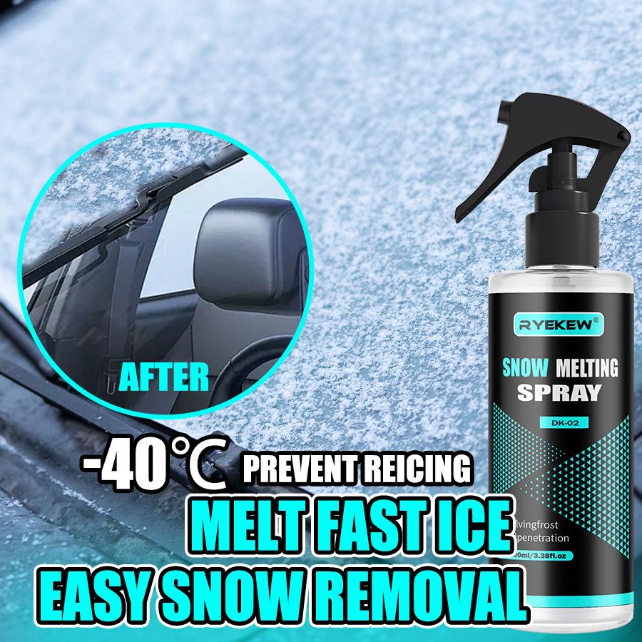Ryekew Car Windshield Ice Melting Defroster Agent