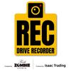 Isaac Trading Dash Cam REC Sticker Recording Dash Cam Sticker Weatherproof Waterproof 3.3 x