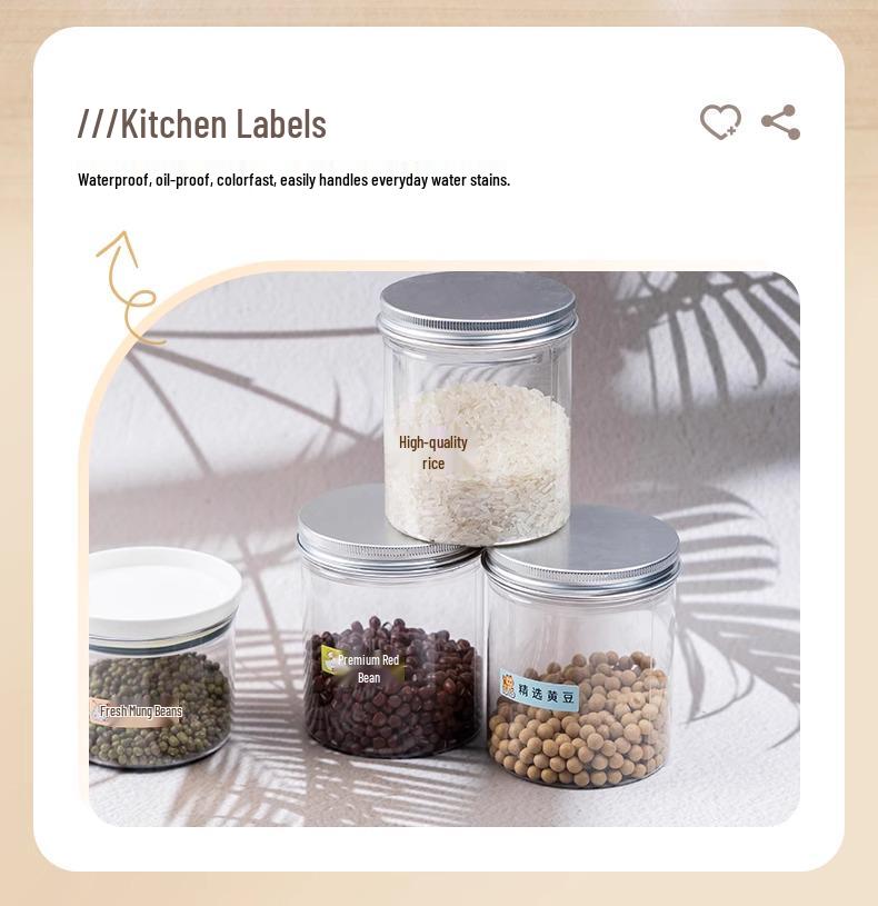 2P80 Portable Bluetooth Label Printer: Handheld, Self-Adhesive, Transparent Stickers