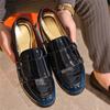 Designer New Fashion Men Mirror Patent Leather Dress Casual Shoes Monk Strap Loafers Party Wedding Dress Homecoming Footwear