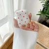 Cute Simple Red Love Heart Earphone Case for Airpods 4th 3rd Pro 3 Shockproof Cover for Airpod 2 3 1 Protective Accessorie Shell
