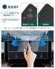 LANTU Toyota Harrier 80 Series Air Conditioner + Navigation Film Set for Display, Anti-Fingerprint,
