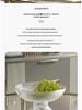 Elegant Ins-Style Fruit Bowl with Drainer - High-Footed Plate for Living Room Snacks and Fruits