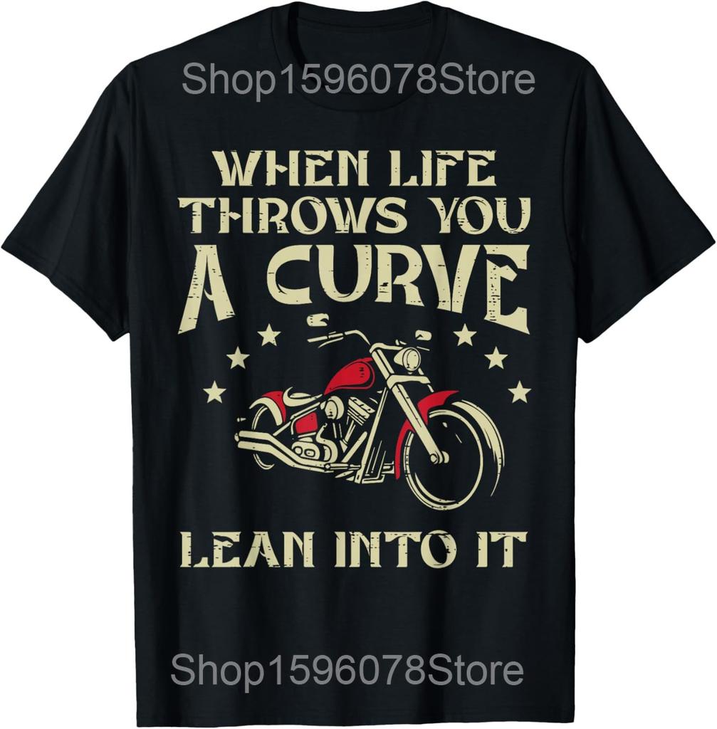 Funny Dirt Bike Rider Retro Motorcycle Motocross T Shirts Men Biking Streetwear Tee Shirt Short Sleeve Unisex Loose Clothing