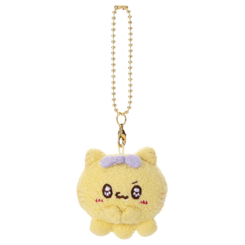 Loveys Nakayoshi Ball Chain Mascot Ururu Nyapo Plush Toy Width 12cm Approx.