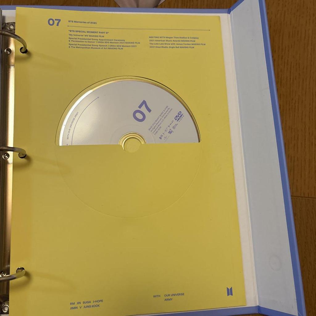 [USED] BTS Memories of 2021