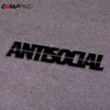 Car Antsocial Sticker Personalized Letters Waterproof Vinyl Windshield Decoration for Car Styling Decor Accessories