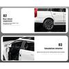 1/32 Scale Cadillac Escalade Off-road Vehicle Simulation Diecast Metal Alloy Model Car Sound Light Pull Back Collection Toy Gifts