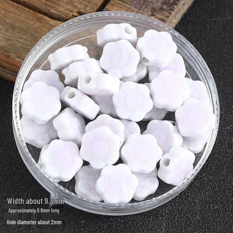 

Ceramic Daisy Beads for DIY Bracelets & Accessories Ceramic Small Flower Bead [Single] - Colorfast