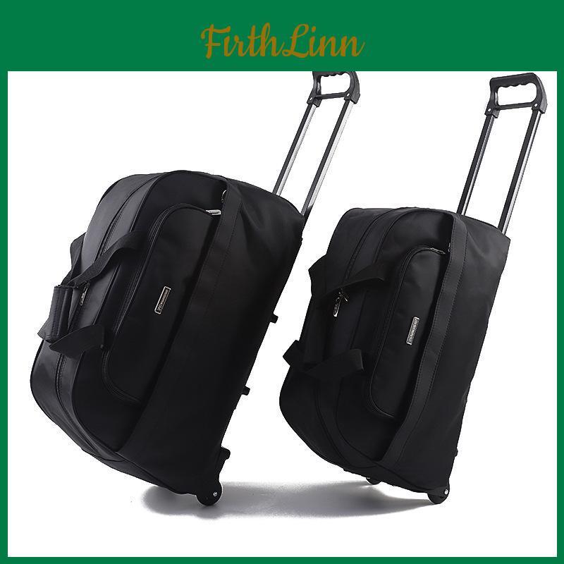 Bag Waterproof Trolley Foldable Travel Large Capacity Lightweight For Shortdistance Journeys Unisex Use