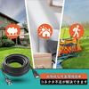 20m Power Cord Extension, Single Outlet, 600V Power Cord, Work Cord, Power Strip, Camping, Soft Cable, Black, Heat and Cold Resistant, PSE Certified,