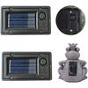 2 Pack Solar Lantern Top Replacement LED Solar Light Replacement Parts for Outdoor Hanging Lanterns DIY Table Light Patio Decor