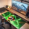Luigi & Mario Car Trip Print  Cushion Non-slip Laptop Tablet Big Mousepad XXL Mat Mini PC Playmat With Lock edge