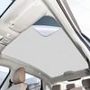 Car Suede Fabric Anti-uv Electrostatic Adsorption Sunroof Sunshade For GWM TANK 500 2022-Present Auto Heat Insulation Skylight