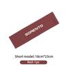 For KIA Suede Car Seat Safety Belt Shoulder Covers Belt Protective Pad Accessories Cerato Proceed Venga Sedona Forte StonicAD9 