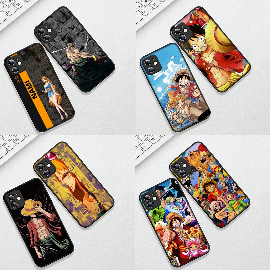 Cover for Apple iPhone 17 16 Plus 13 12 Pro Max Mini X XR ProMax 16E 15+ 16Plus Air Casing Phone Case Nami One Pieces Luffy Zoro