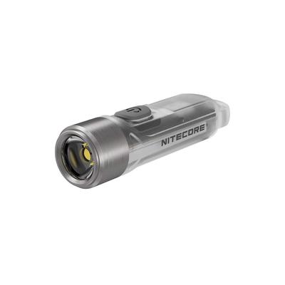 NITECORE TIKI Mini Futurystyczna Latarka LED na Brelok 300 Lumenów-Wbudowana Akumulator Li-ion-Stal Nierdzewna