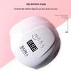 54W Smart LED Nail Lamp: Quick-Dry Gel Nail Polish Dryer with SUNX Technology