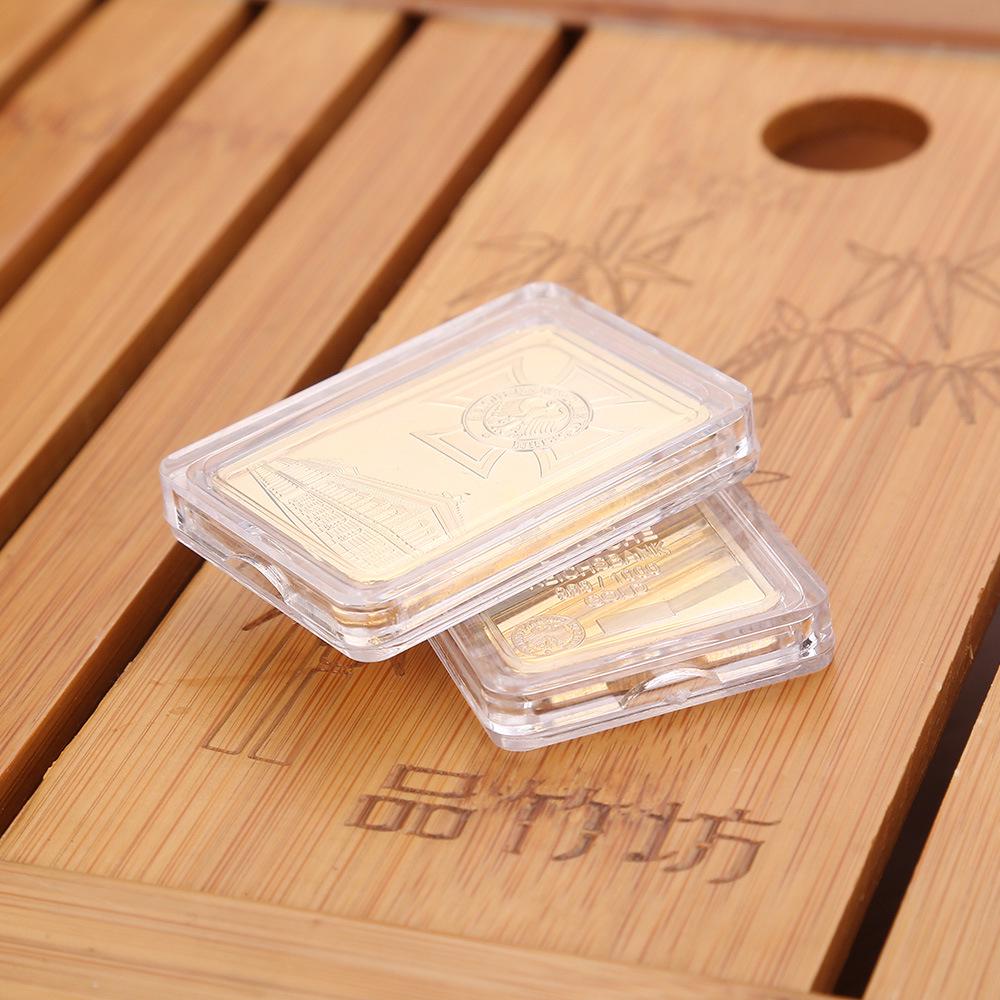 1 ks Pozlacená orlice Ražená Pamětní mince Umělecká sbírka