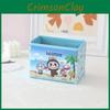 Labubu Beach Cake Boat Rocket Grid Cartoon Pattern Folding Storage Box For Bedroom And Living Room