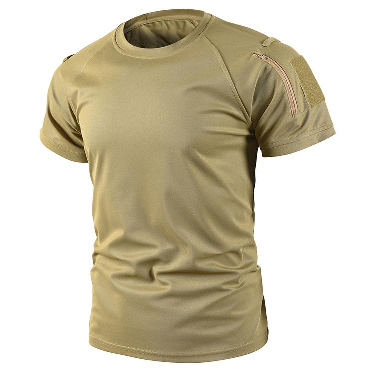 Outdoor Quick-drying Short-sleeved Men's Summer T-shirt Breathable Quick-drying Half-sleeved Quick-drying Breathable Round Neck