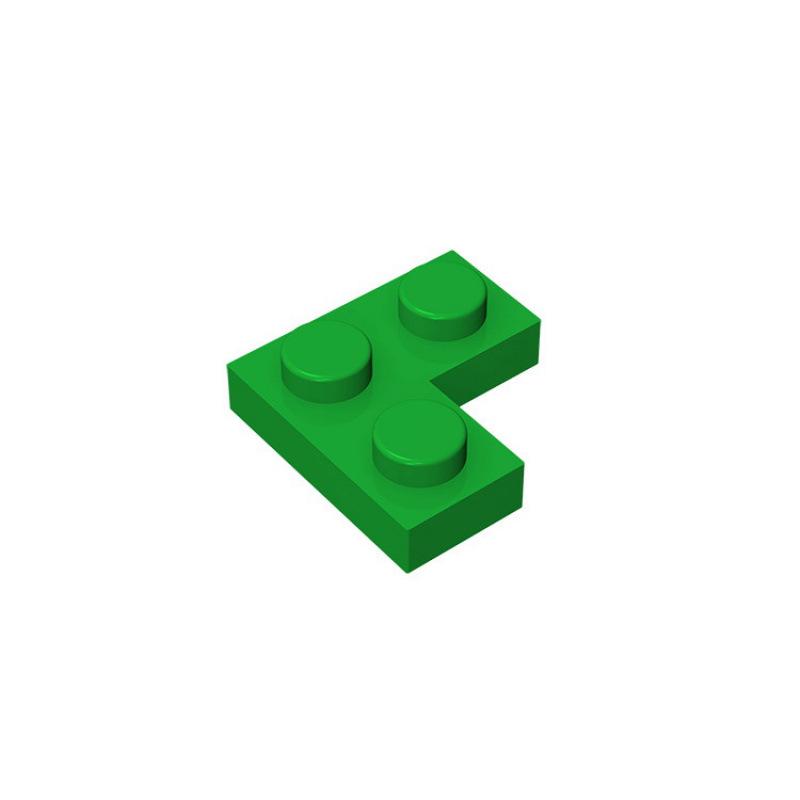 50g 2x2 Corner Plate Compatible with LEGO 2420 - Loose Bricks MOC Educational Building Blocks 50g【Approx. 98 pcs】 зелёный