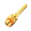 Melt Glue Gun Accessories Pure Copper Nozzle Long Short Small-bore Large Diameter 2x34mm 2x50mm Replacement Nozzle Part