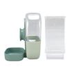 No Mess Bird Feeder Water Dispenser Set, Automatic Bird Cage Feeder and Waterer,   Food Seed Container Drinker Cage Accessories for Parakeets Ca