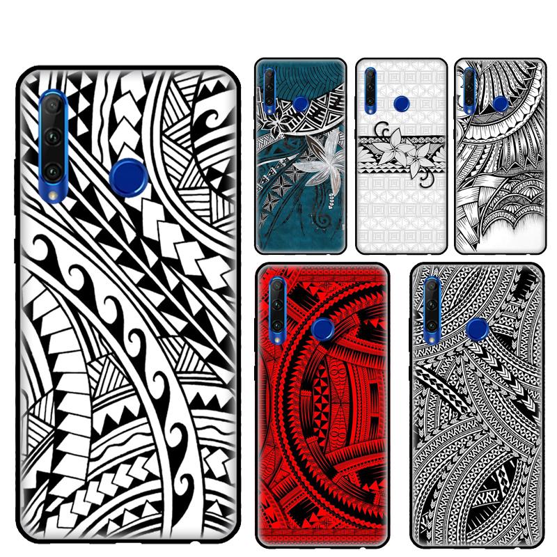 Polynesian Pattern Design Case For Honor Magic 7 Pro 5 6 Lite Honor 200 Pro X9b X9a X8b X8a X8 X9 X9c 50 70 90 Cover