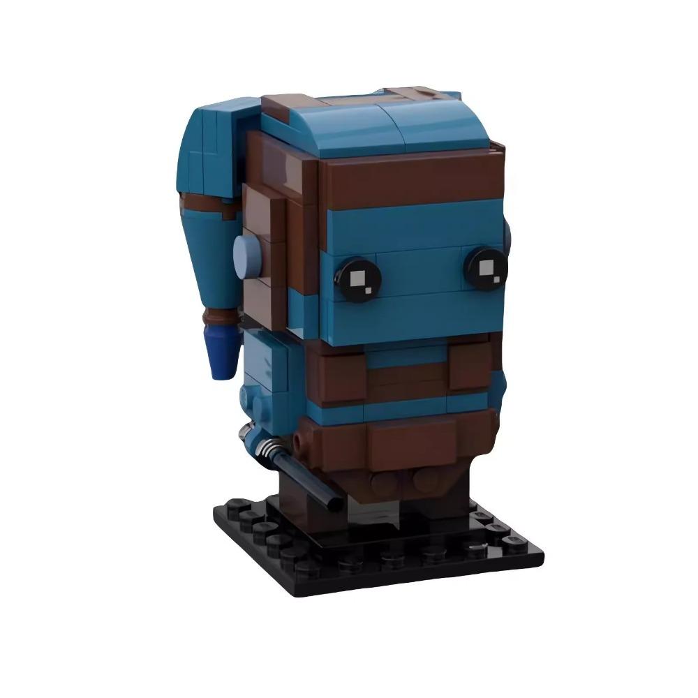 GSBAN Space MOC Wars Movie Brickheadz Figures Obi Maul Model Building Blocks Toys For Children Toy Kids Gifts Bricks