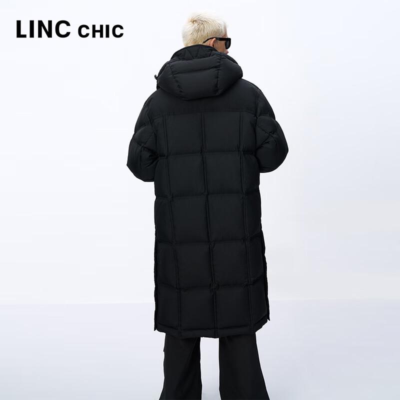 Jin Yujie Unisex Hooded Long Puffer Down Jacket