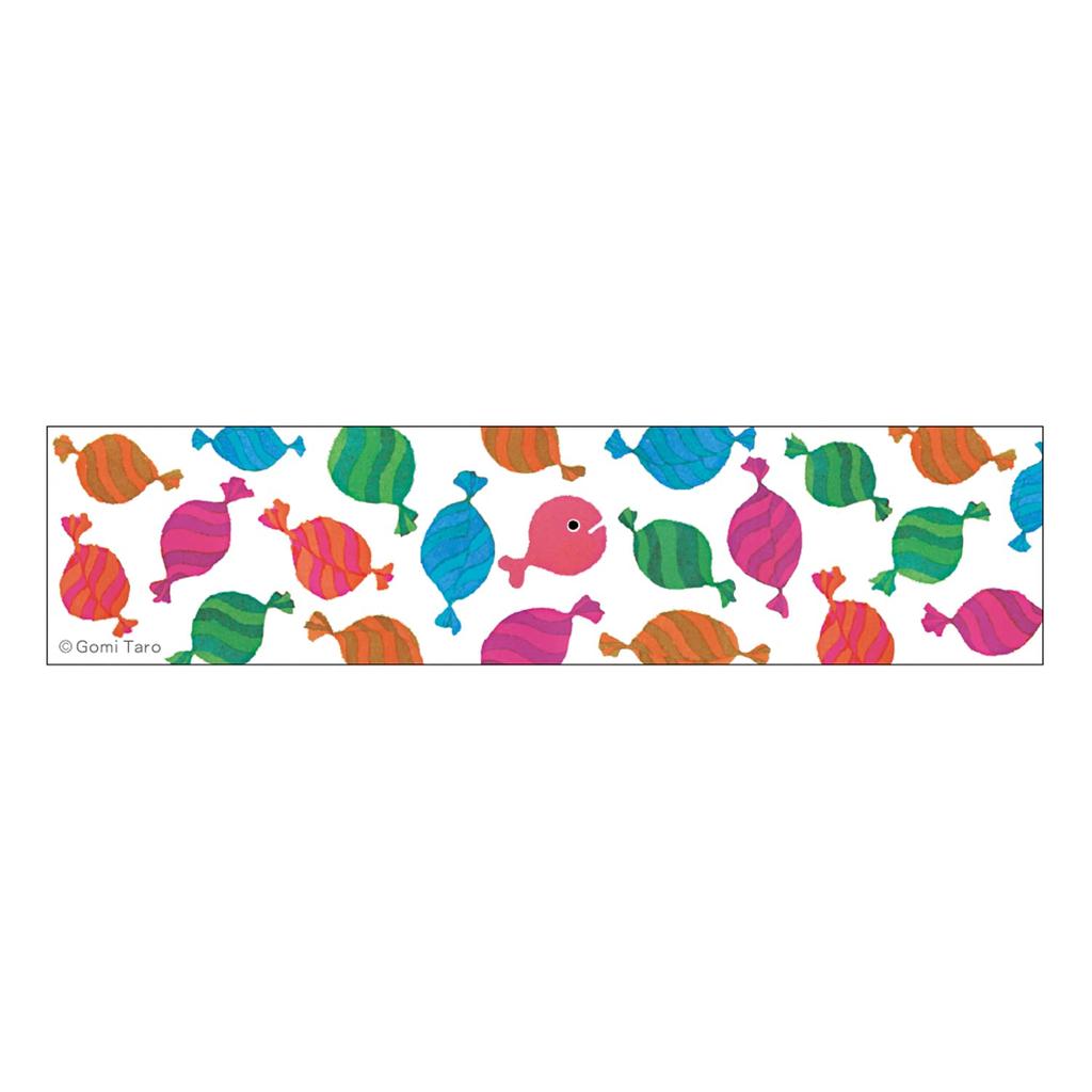 Gakken Staful Gomi Taro Masking Goldfish Run 30mm Goldfish M05054 Tape, Away, Clear, Wide, Candy,
