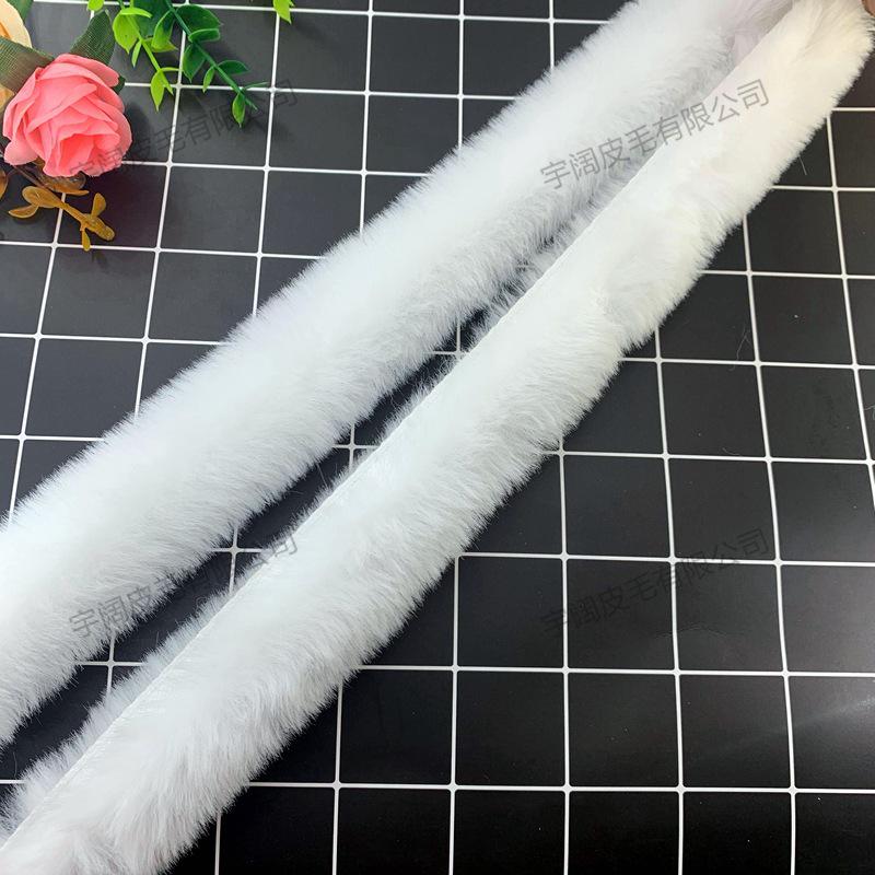 Tăietură manuală din blană sintetică de vidră pentru pelerină Hanfu și accesorii vestimentare