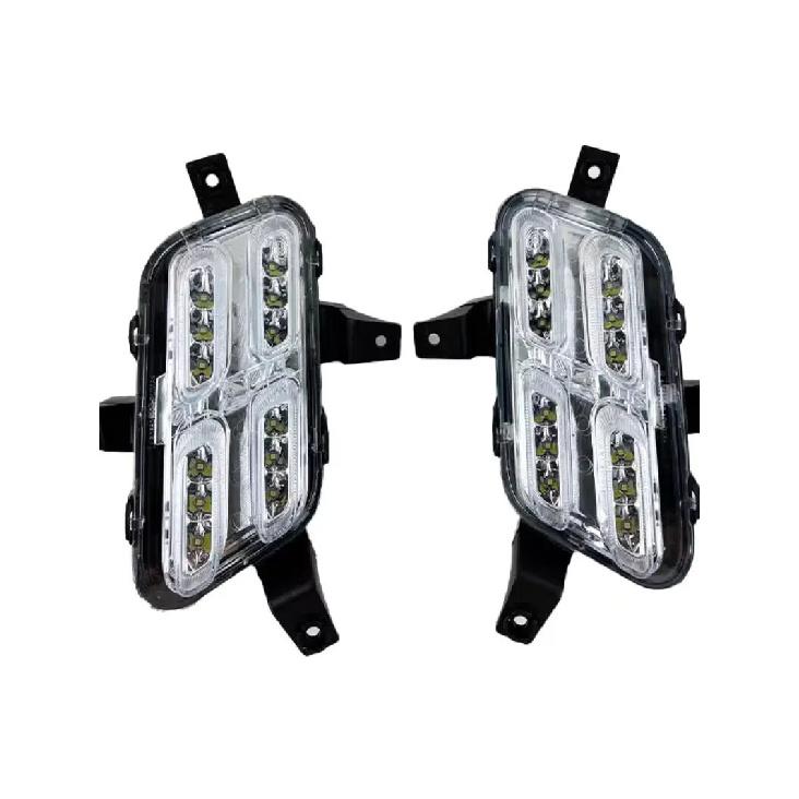 Car Front Bumper Fog Light  for Chery Jetour X70 X70S 2018    DRL Daytime Driving Running Lamp