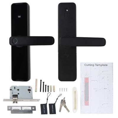 Smart Lock Support APP Remote Control Fingerprint Password Card Swiping WiFi Keyless Entry Lock for