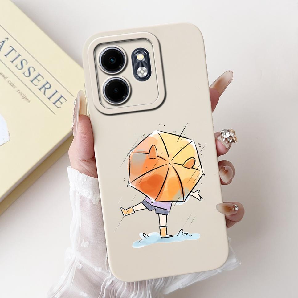 2024 For Infinix Hot 50i Case HoT50i Shock Proof Black Silicone Soft Phone Case For Infinix Hot 50i 50 i X6531 Back Cover Fundas