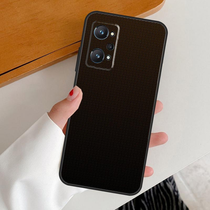 Forged Carbon For Realme GT7 GT6 15 Pro 10 11 12 13 14 Pro Plus C65 C63 C61 C55 C51 C53 C35 C75 C67 Case