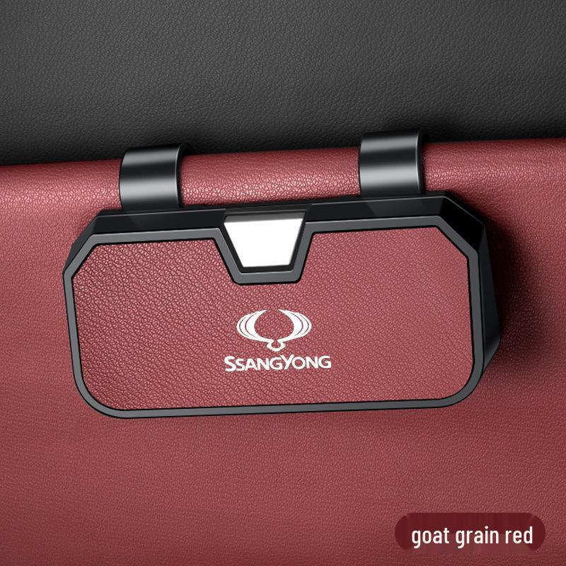 Geeignet für Ssangyong Korando Brillenetui und Rexton Sonnenblende Ticketclip