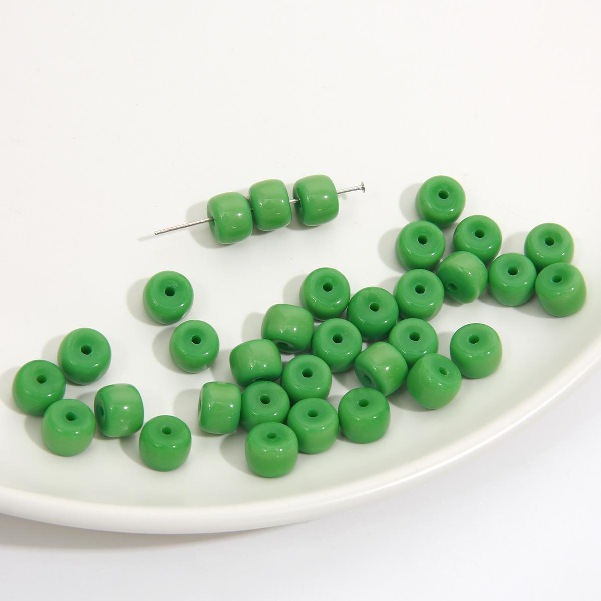 

20 шт. хрустальные стеклянные бусины для серьги, браслета, ожерелья, браслета «сделай сам», ювелирные изделия, изготовление бусин 8x6mm