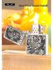 ZORRO Zhang Tianshi Series Windproof Kerosene Lighter: Thickened, Personalized Design - Perfect for Men's Gifts