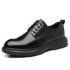 Fashion Autumn New Designer Groom Wedding Shoes for Men Solid Color Fashion Casual Platform Shoes Male British Style Leather Shoe Man