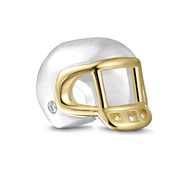 Autumn Winter New Copperpregnant Mother Sisters Helmet Key Car Exquisite Charm Fit Bracelet Necklace Diy Women'S Jewelry